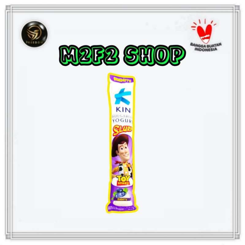 Kin Rasa Slimberries Jual Kin Bulgarian Yogurt Slurp Rasa Blueberry - 45 Gr (kemasan 6 Pcs ...