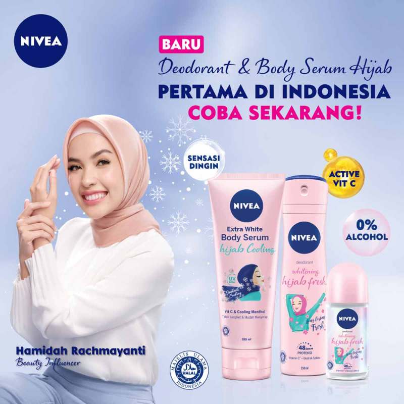 Jual Nivea Hijab Body Serum Roll On [50 mL] Online  