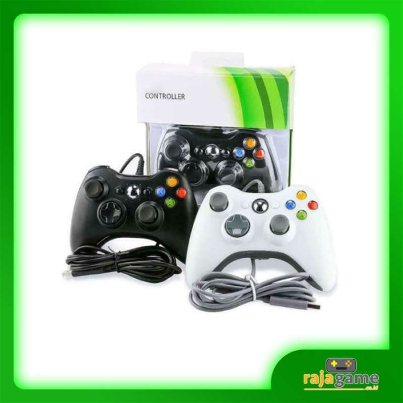 Jual Stik Stick Gamepad Xbox 360 Pc Controller Wired With Box Di Seller
