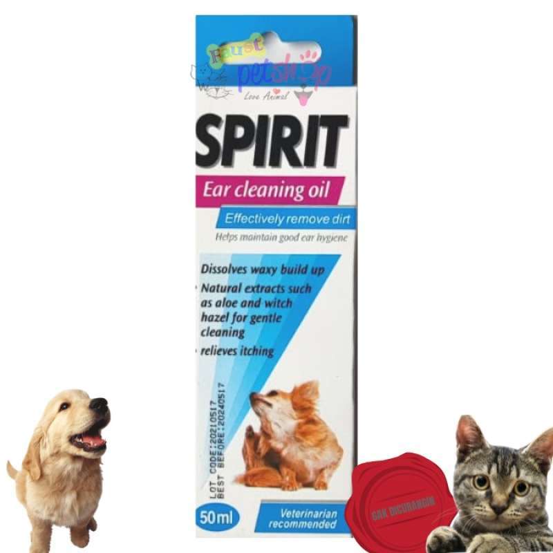 Jual Spirit Ear Cleaning Oil Pembersih Telinga Hewan Pet Ear Cleaner Di