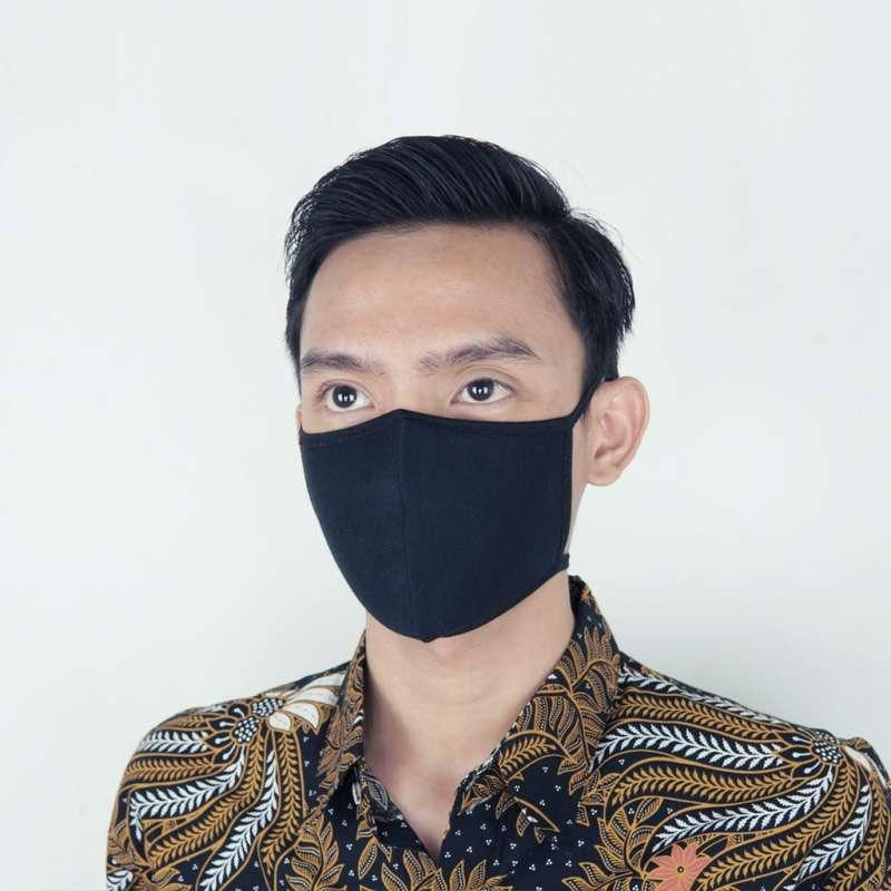 Jual Nathalie Masker Kain Non-Medis Dewasa - Hitam [1 pack ...