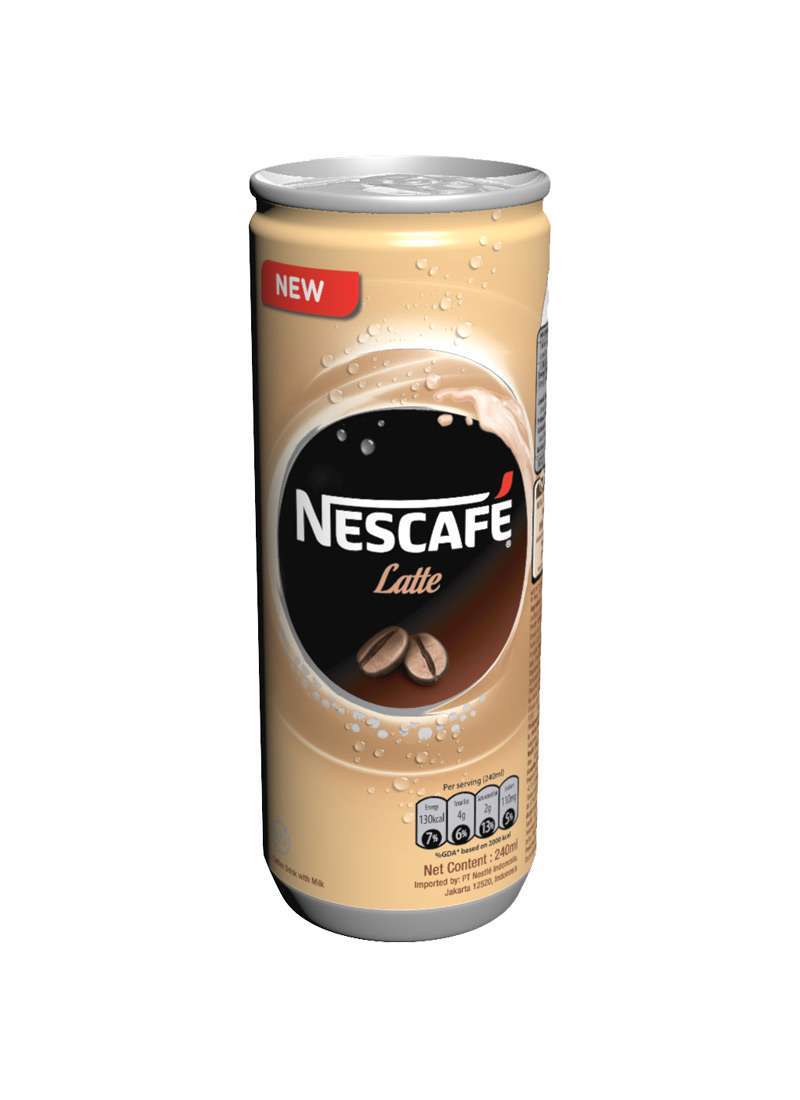 Jual Nescafe Latte Can Minuman Kopi Susu [24 pcs / 240 mL] di Seller