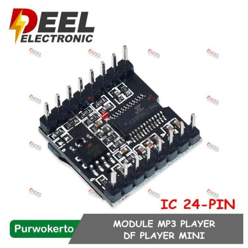 Df Module Pin Jual MODULE MP3 PLAYER CHIP 24-PIN DF PLAYER MINI AUDIO VOICE MODULE ...