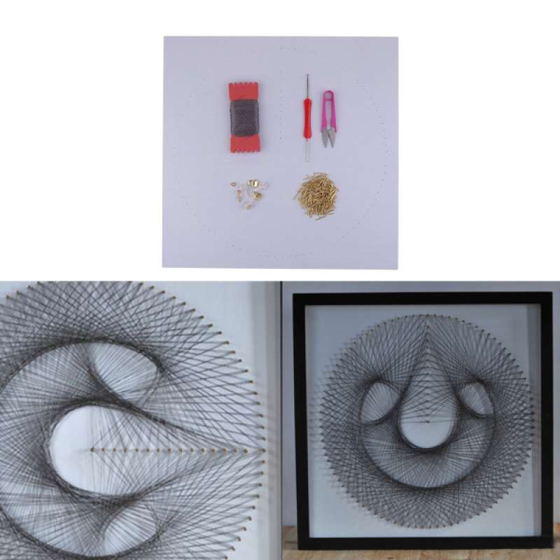 Jual OEM Vintage String Art Kits Geometry String Crafts for Adults DIY