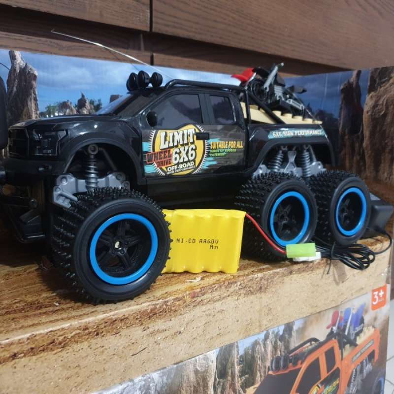 Promo Rc Rock Crawler 6x6 6wd Remote Control Rock Crawler 6 Roda Diskon ...
