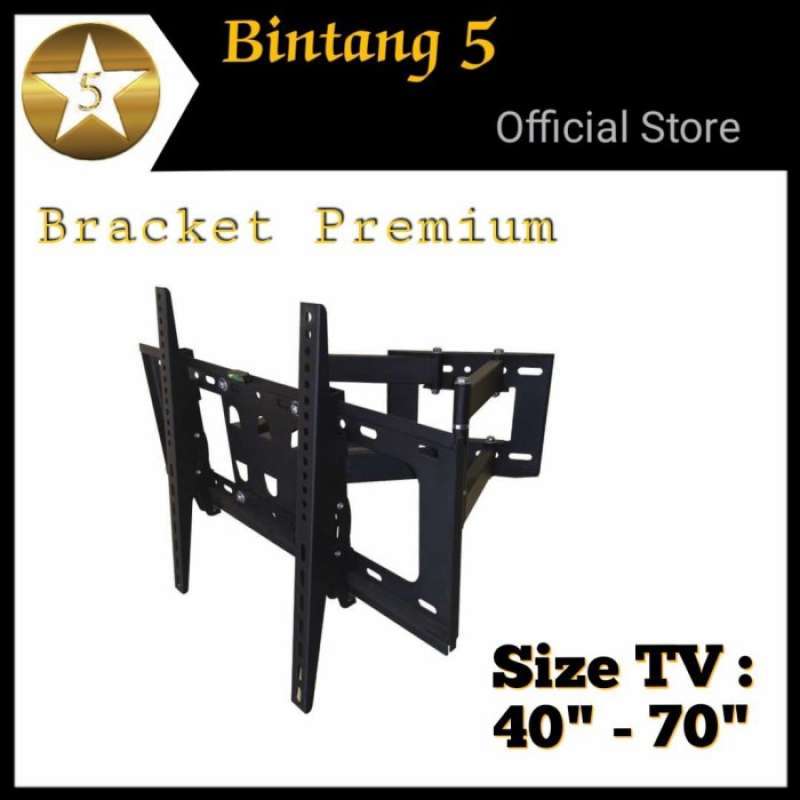 Promo Bracket Tv Swivel Dua Lengan _ Bracket Tv 65 Inch _ Bracket Tv 43