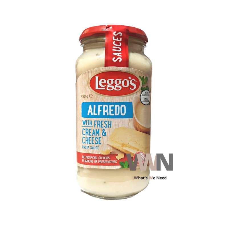 Promo Leggos Alfredo Pasta Sauce 490 gr Leggo's Saus Pasta Cream