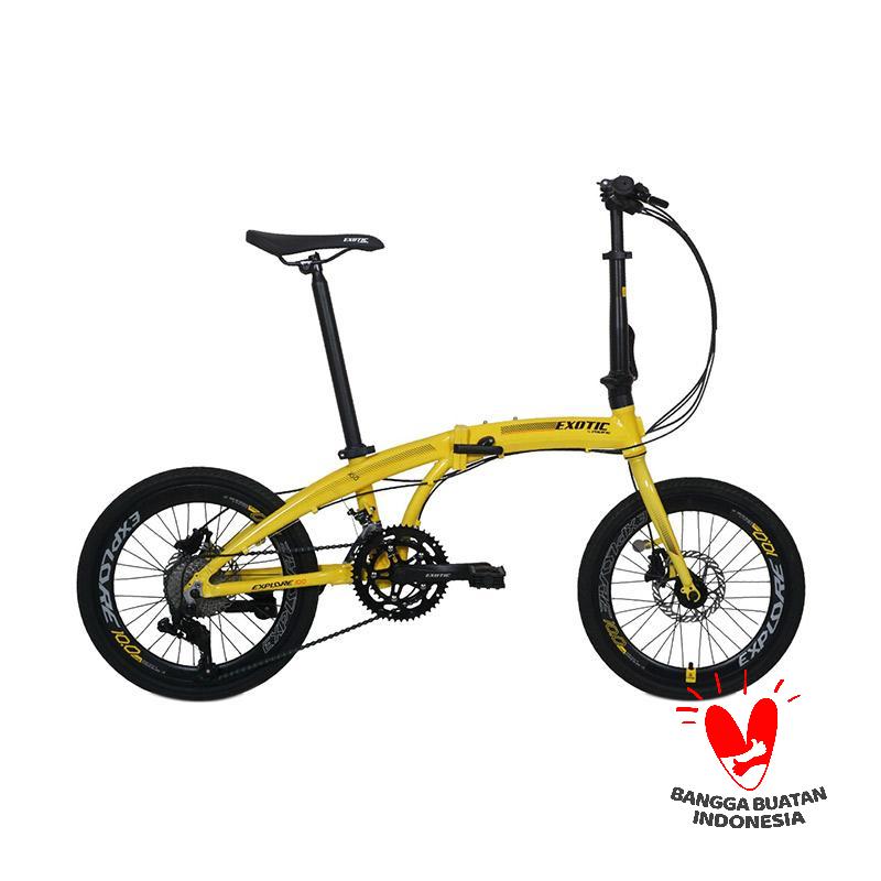 Jual Exotic Explore 10 0 Sepeda Lipat 20 Inch 2x10 Speed Jual Exotic Explore 10 0 Sepeda Lipat 20 Inch 2x10 Speed