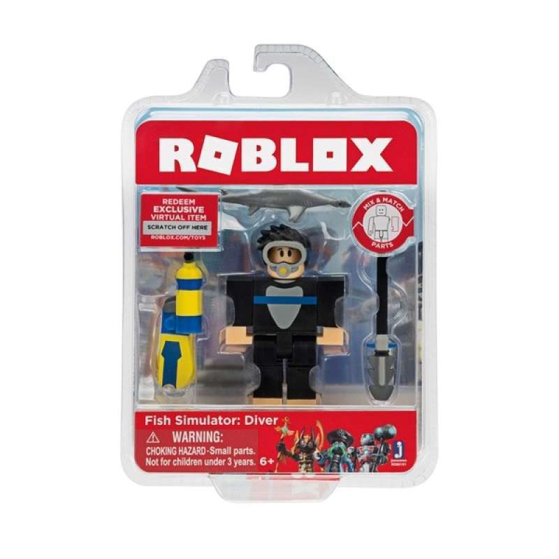 Promo Roblox Core Figure : Fish Simulator Diver Diskon 23% di Seller ...