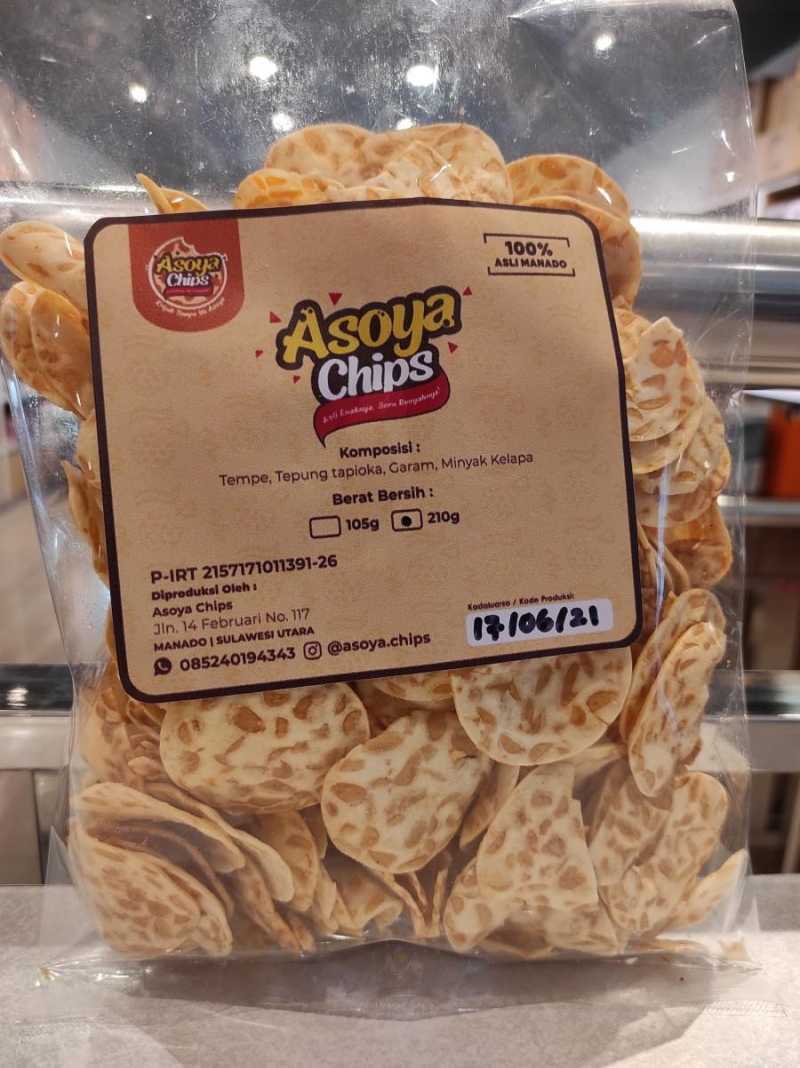 Jual HARIHARI CAKE & BAKERY ASOYA CHIPS [ASLI MANADO] BESAR di