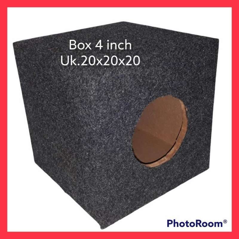 Jual box speaker 4 inch mdf /box 20x20x20 (cm) di Seller King