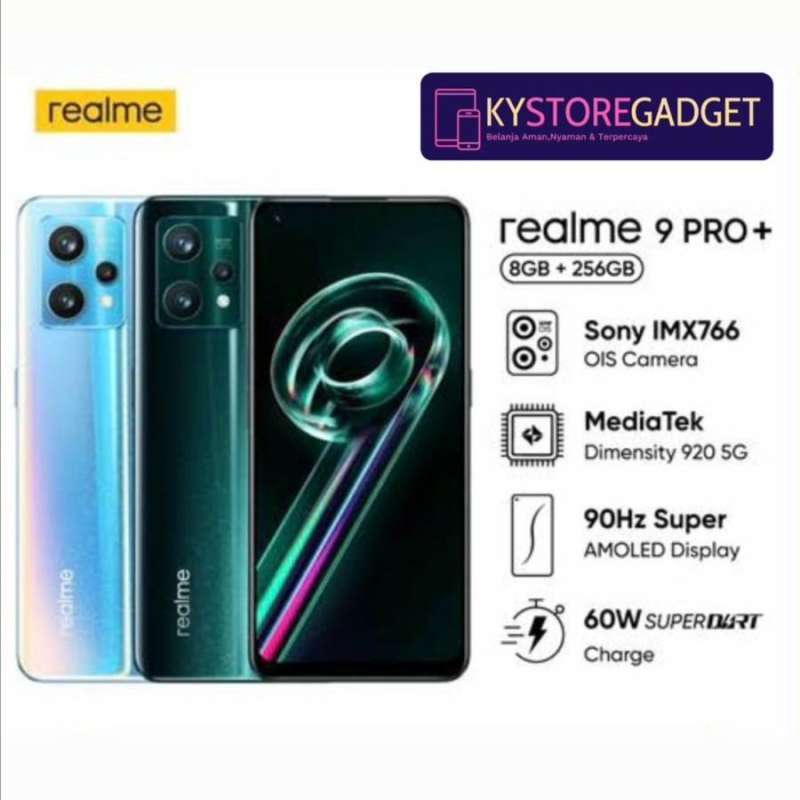 Promo Realme 9 Pro+ Plus 5G NFC Ram 8+128GB / 8+256GB Garansi Resmi ...