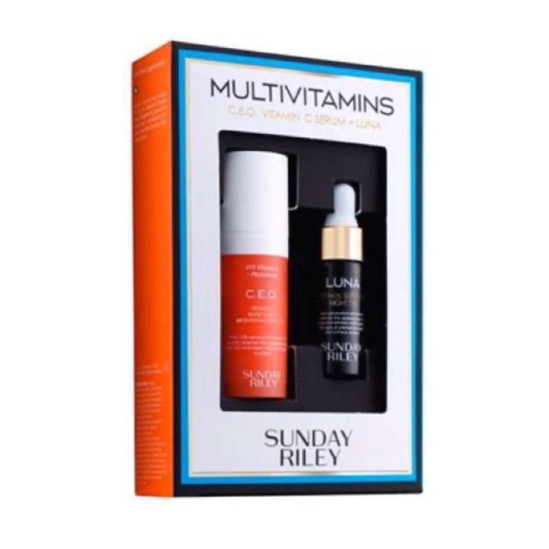Jual (TERBAIK) Sunday Riley Multivitamins Kit C.E.O. Vitamin C