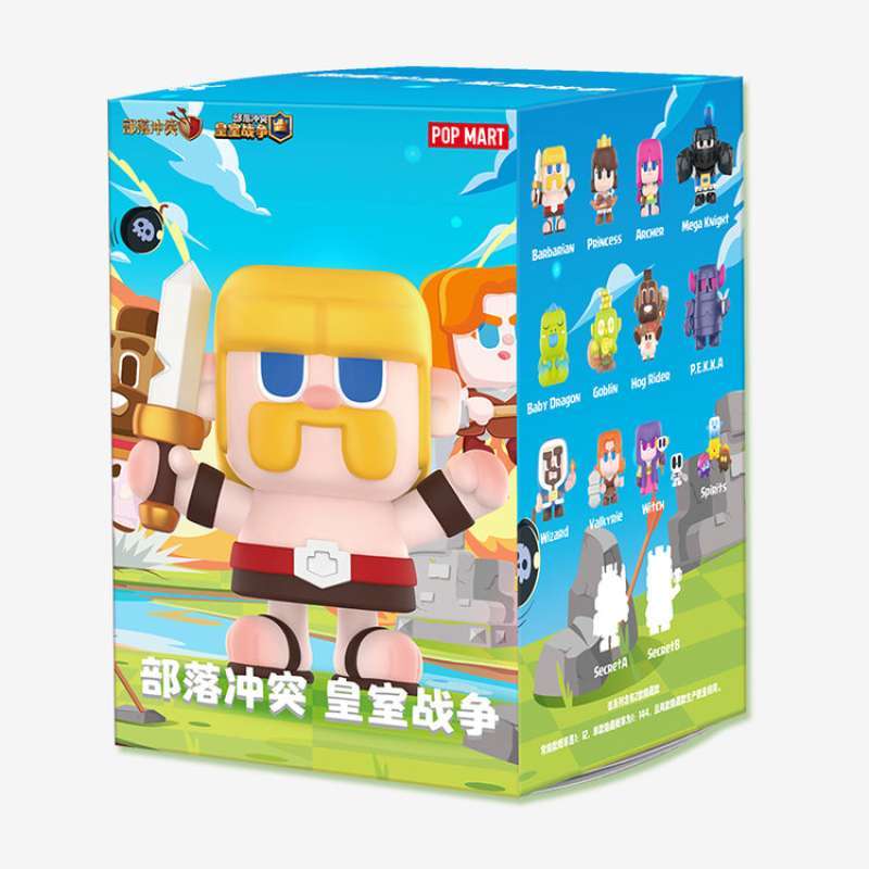 Jual Pop Mart Clash Of Clans And Royaleclassic Character Random