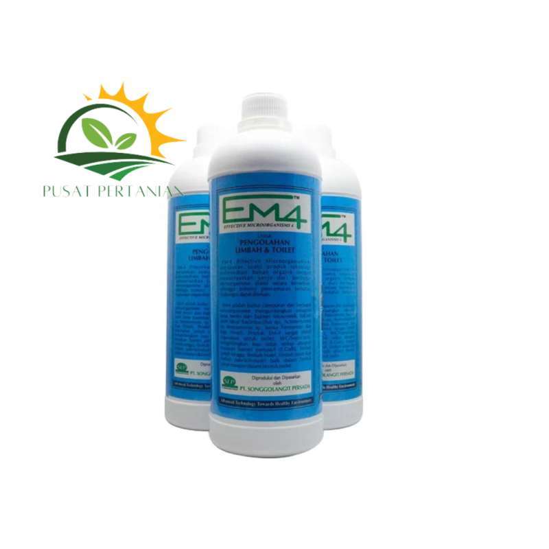 Jual EM4 1 liter pupuk organik perikanan peternakan PENGOLAHAN LIMBAH ...