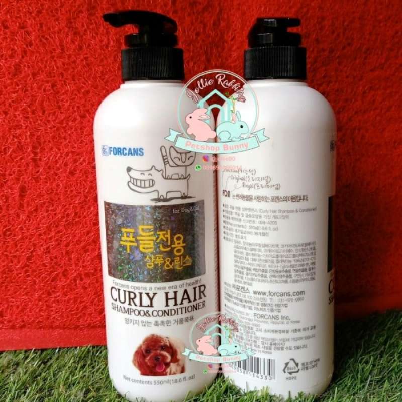 Jual Shampo Anjing Red Poodle Forbis Forcan Korea Dog Shampoo Puppies