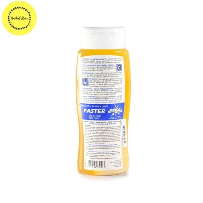 Jual Gold Medal Oatmeal Soothing Sampo Anjing 500 Ml di Seller DENTA