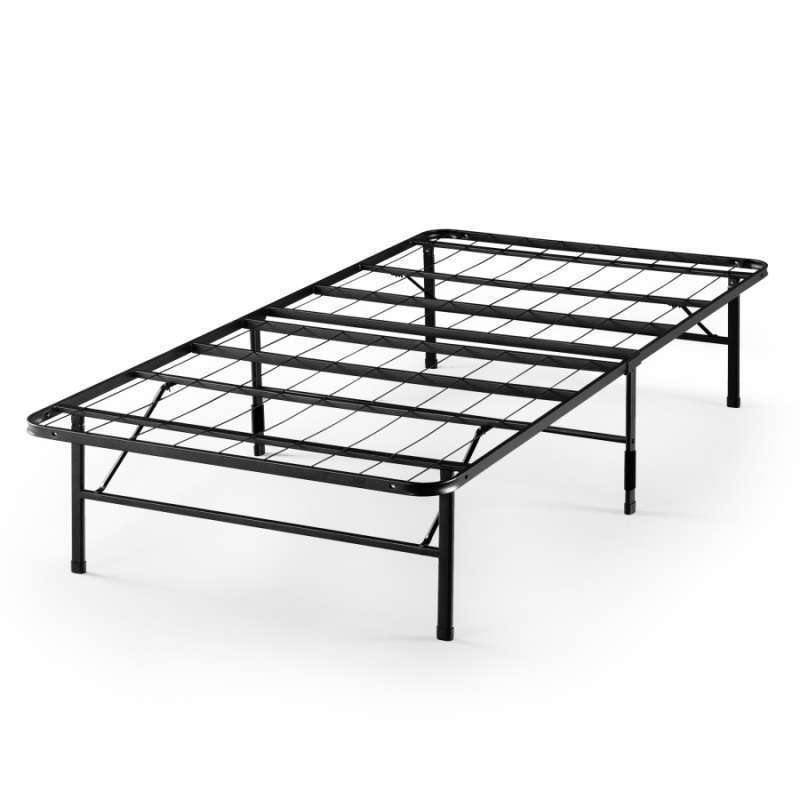Jual Tempat Tidur Lipat Zinus Shawn SmartBase Besi No Assembly Bed In a