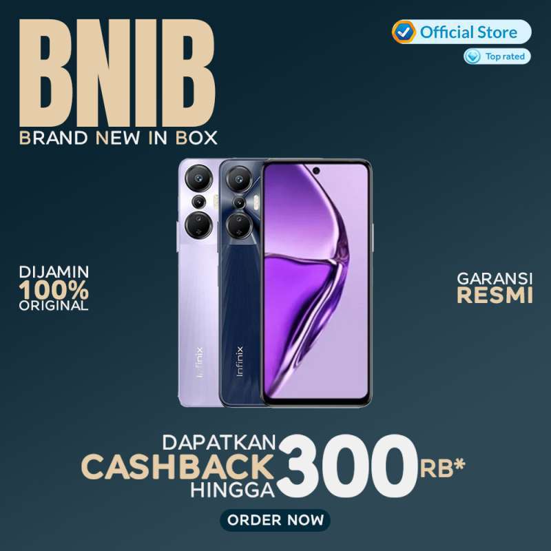 Jual Infinix Hot 20S 8/128GB X6827 Garansi Resmi - Black di Seller ...