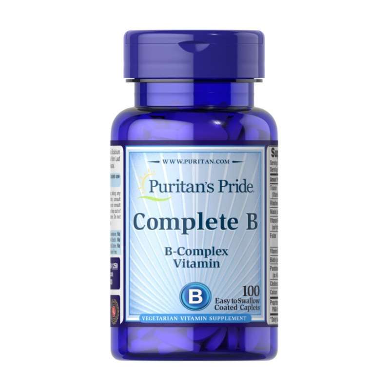 Jual Puritan's Pride Complete B Complex B12 500 1000 2500 Mcg 60 90 100