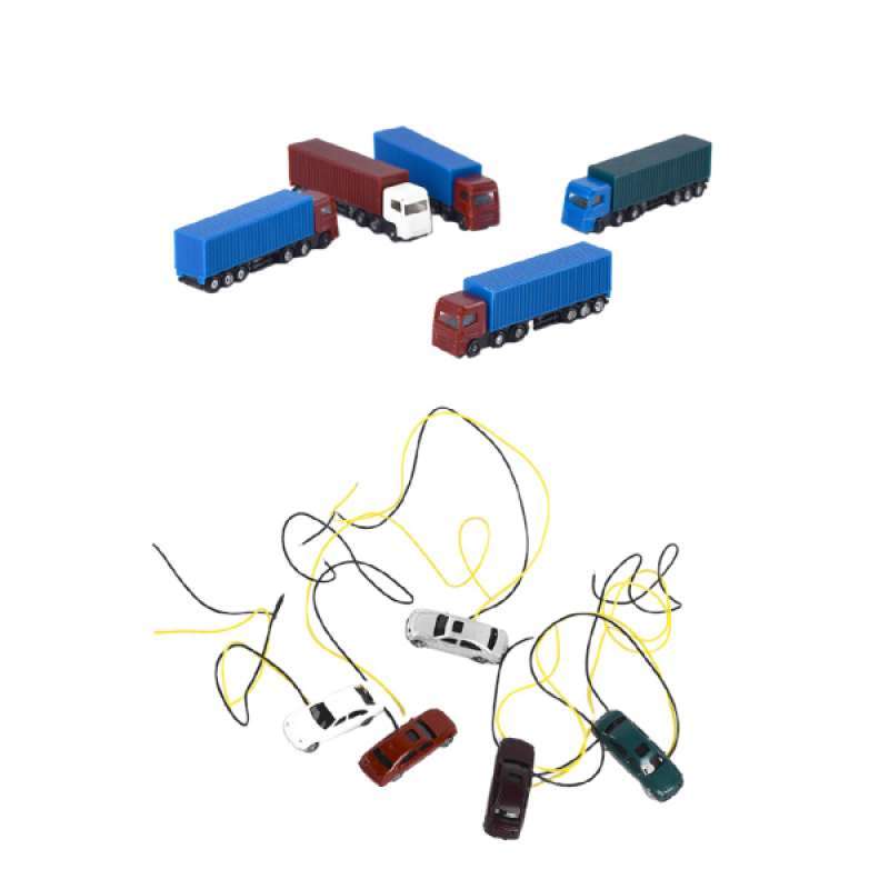 Model cars 1:200 Building Train Layout Set model train HO/TT/N/Z scale