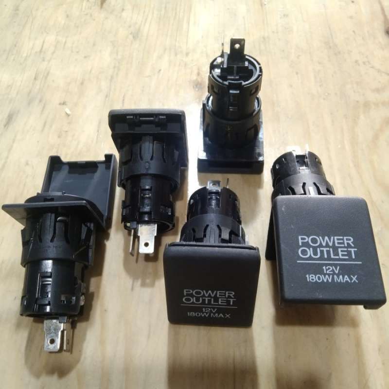 Promo ORI socket lubang rumah colokan cas casan charger lighter mobil