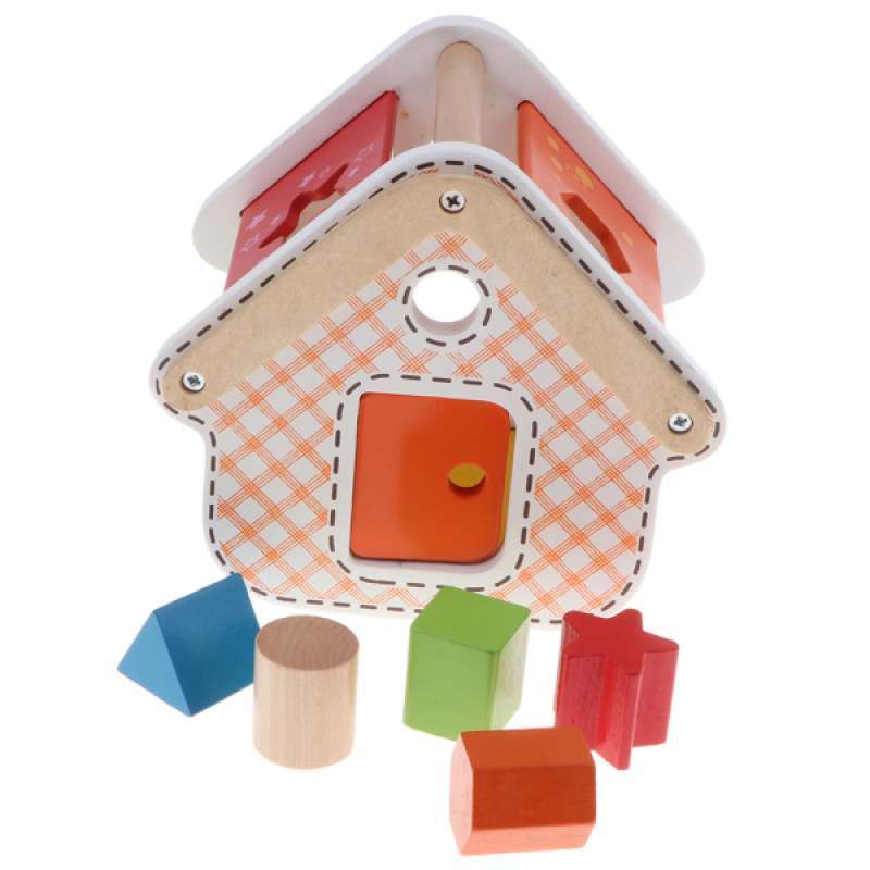 Jual OEM First Shape Sorting House for Kids Toddlers, Early Development