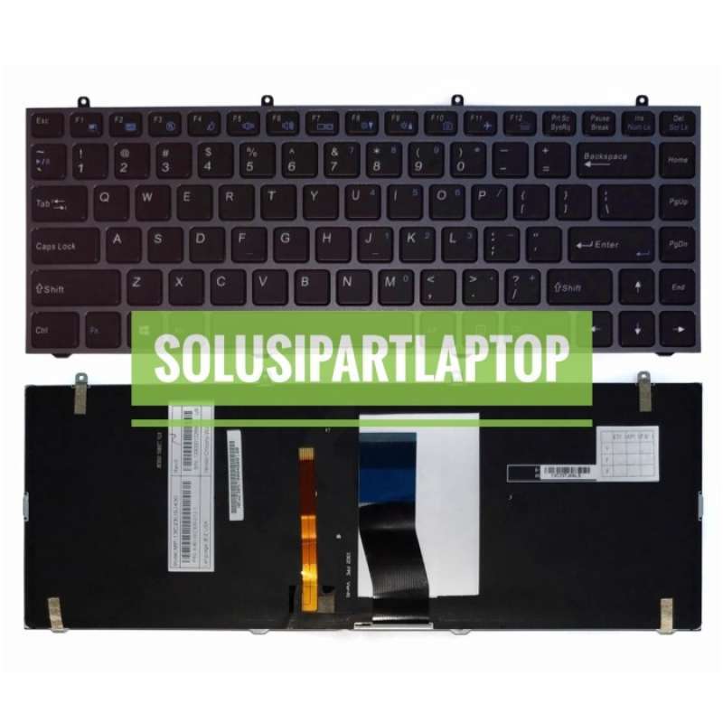 Jual KEYBOARD AXIOO TNH TNW FRAME BACKLITE di Seller NEW VISION ...