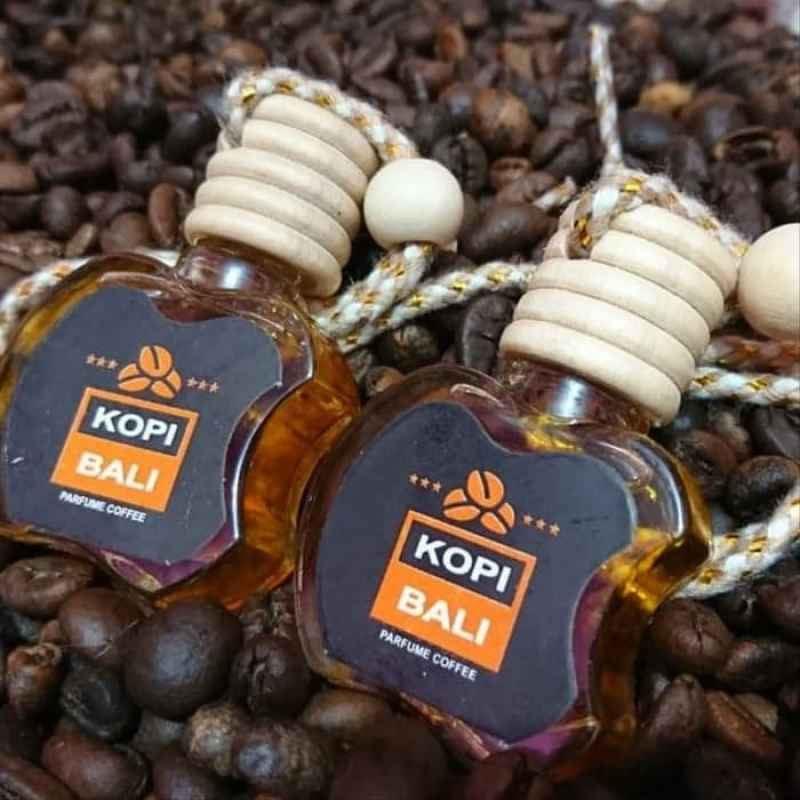 Jual PARFUM KOPI BALI botol apel-black coffe pewangi mobil