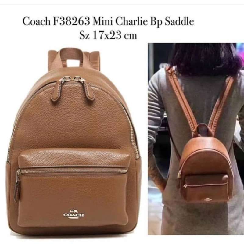 Jual Coach Mini Charlie Backpack/ Tas Coach Mini di Seller V Minnies