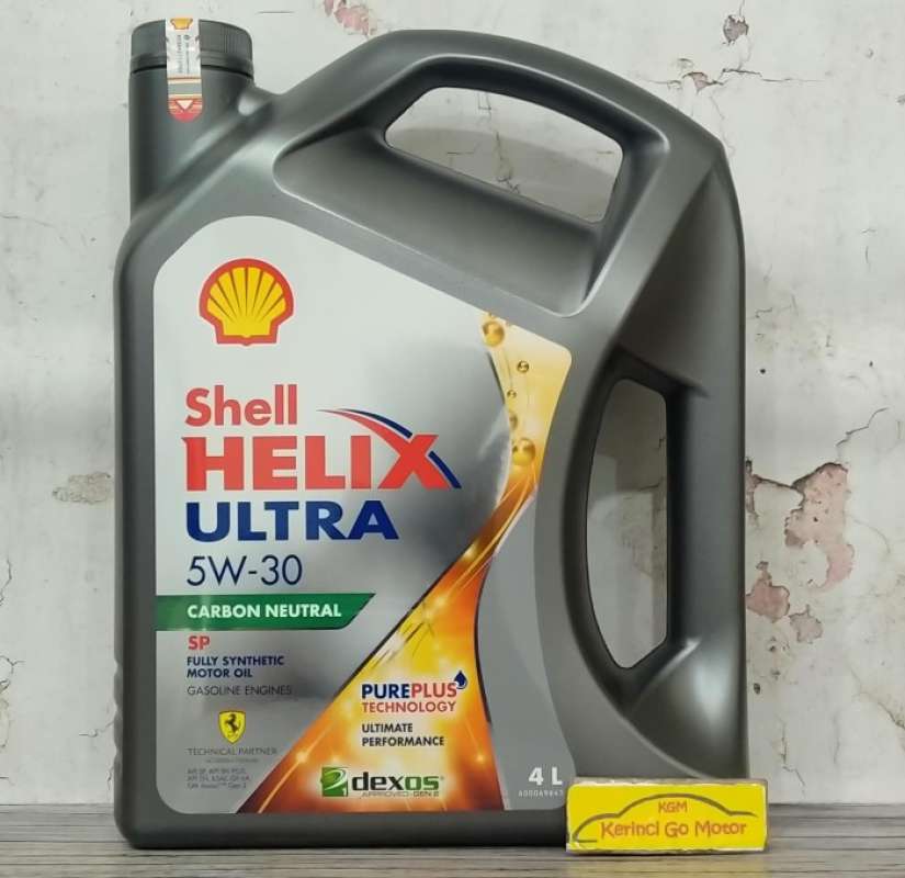 Promo SHELL HELIX ULTRA 5W-30 4L CARBON NEUTRAL SP FULL SYNTHETIC OLI .