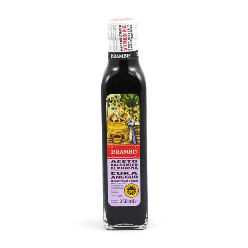 Jual LA RAMBLA Balsamico Di Modena Vinegar [250 mL] di Seller Indoguna ...