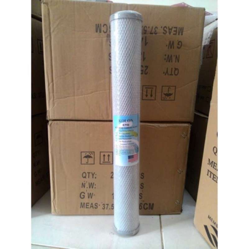 2 in 1 Composite Activated Carbon Block CTO Cartridge Plus PP Meltblown Cartridg