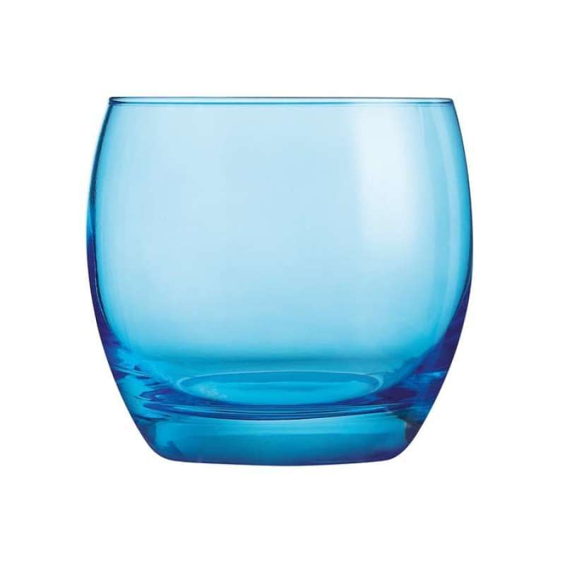 Arc P3476 Salto Color Studio Goa Blue Lot De 6 Verres À Long Drink Bleu