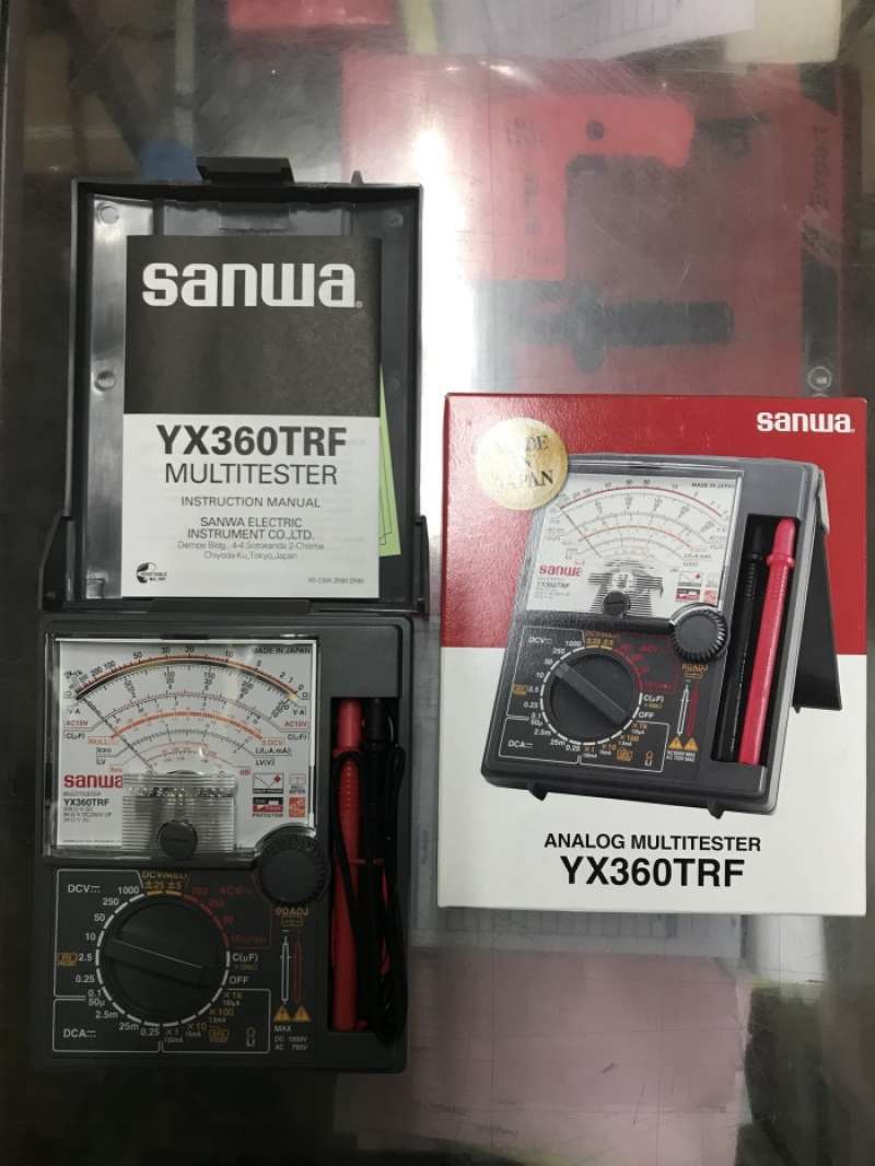 Promo Multi Tester Sanwa Yx360Trf / Multitester Sanwa / Multimeter