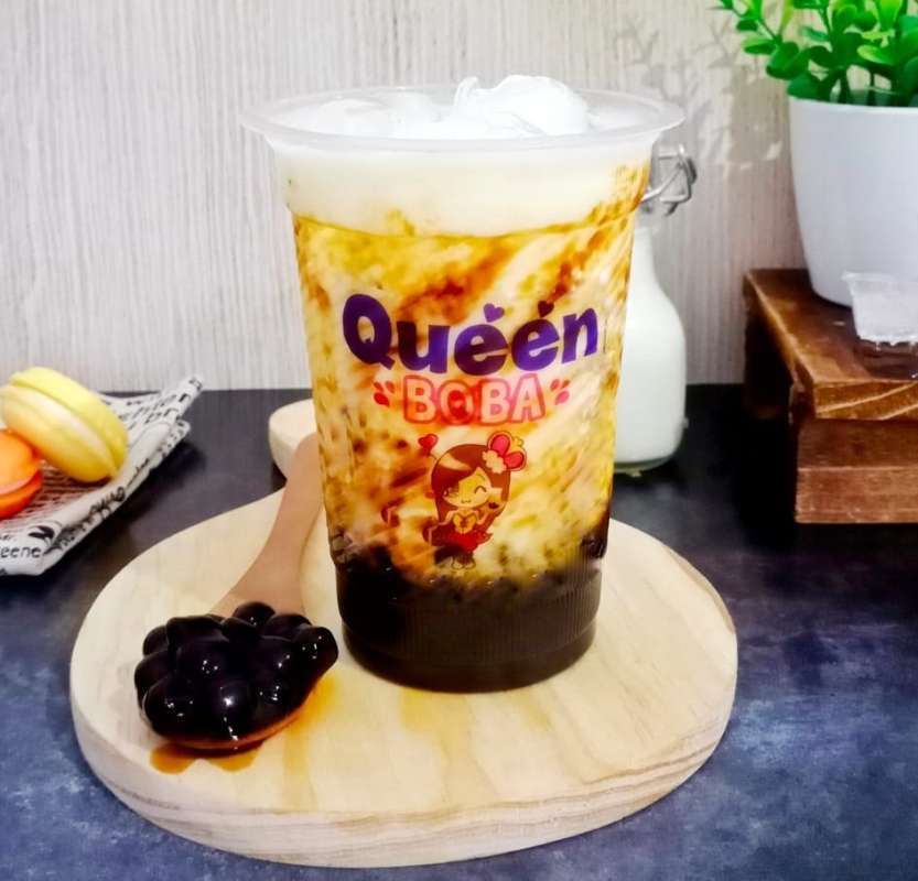 Jual Tangerang Queen Boba Brown Sugar Boba Milk Di Seller Queen Boba Bojong Nangka, Kab