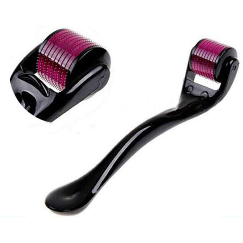 Jual Derma Roller 540 Needles Skin Face Scar Acne MicroNeedles 1.0mm Black di Seller 69beli