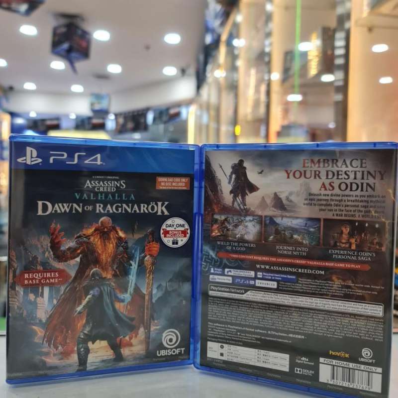 Jual ps4 assassins creed valhalla dawn of ragnarok (dlc code only) di