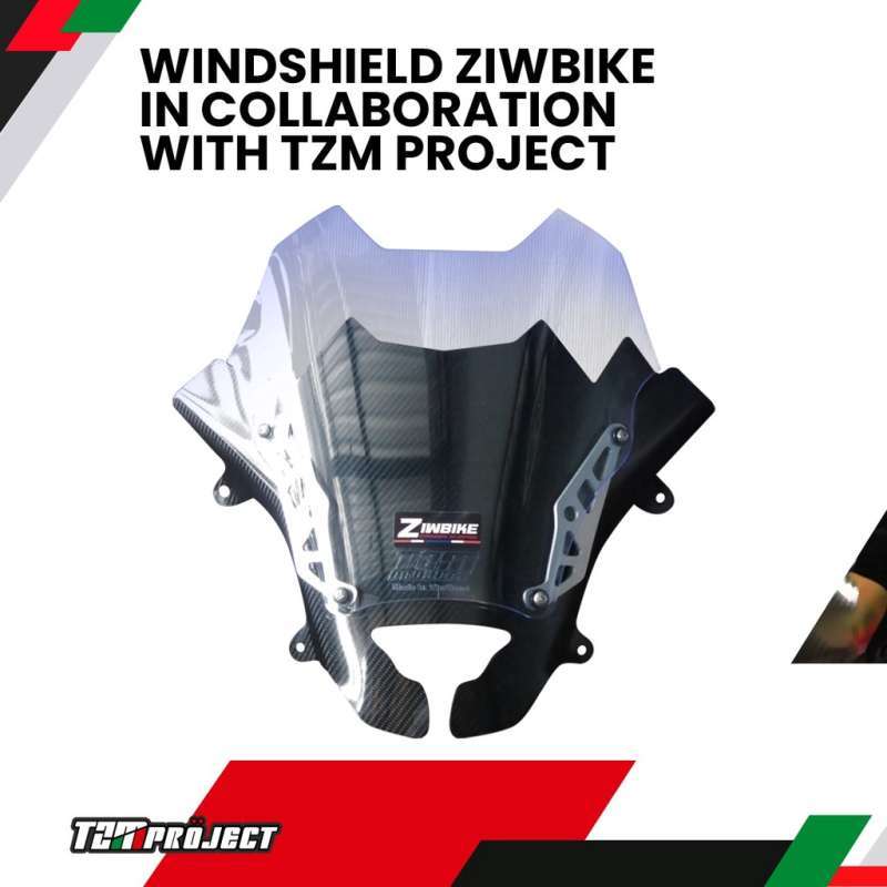 Promo Windshield Ziwbike In Collaboration With Tzm Project Pcx 160 AS10