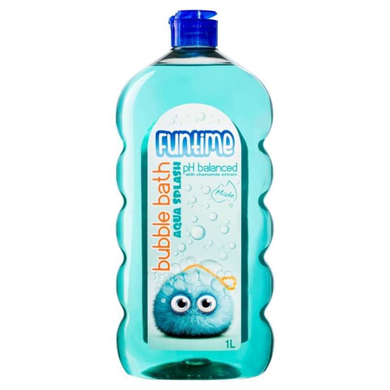 Promo Natures Organics Kids Funtime Bubble Bath 1 Litre Lt Liter Diskon