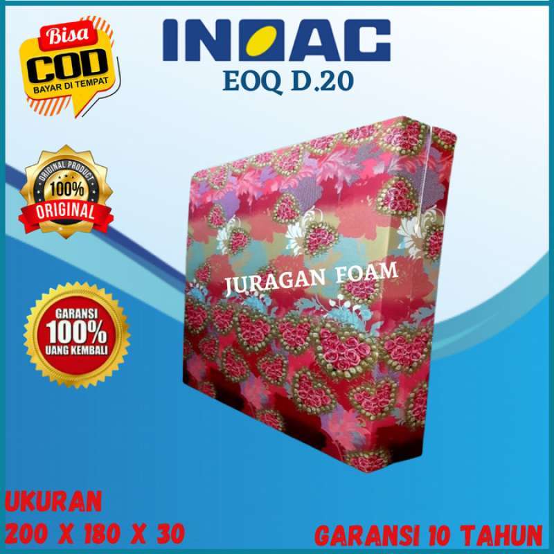 Promo Kasur Inoac No 1 Tebal 30 Cm Uk 200 X 180 X 30 Cm Garansi Diskon