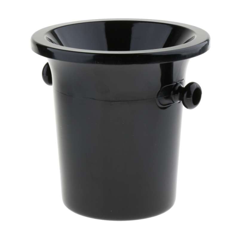 Promo OEM Black Wine Chiller Plastic Champagne Cooler Bucket with