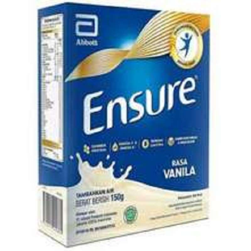 Jual Ensure vanila Susu Formula kemasan kotak vanilla [150 g] di Seller
