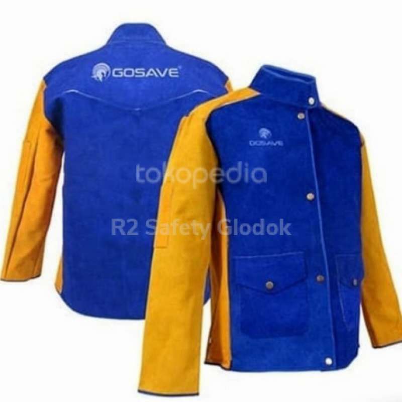 Jual Jaket Las jaket Kulitgosave Leather Welding Di Seller Celestee