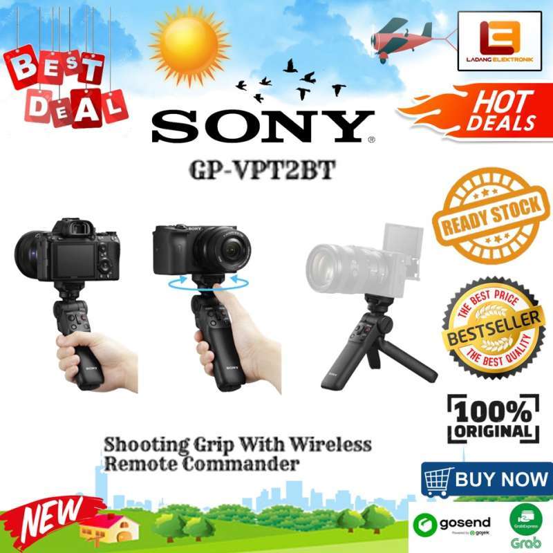 Jual SONY GP-VPT2BT Wireless Bluetooth Shooting Grip GP VPT2BT ...