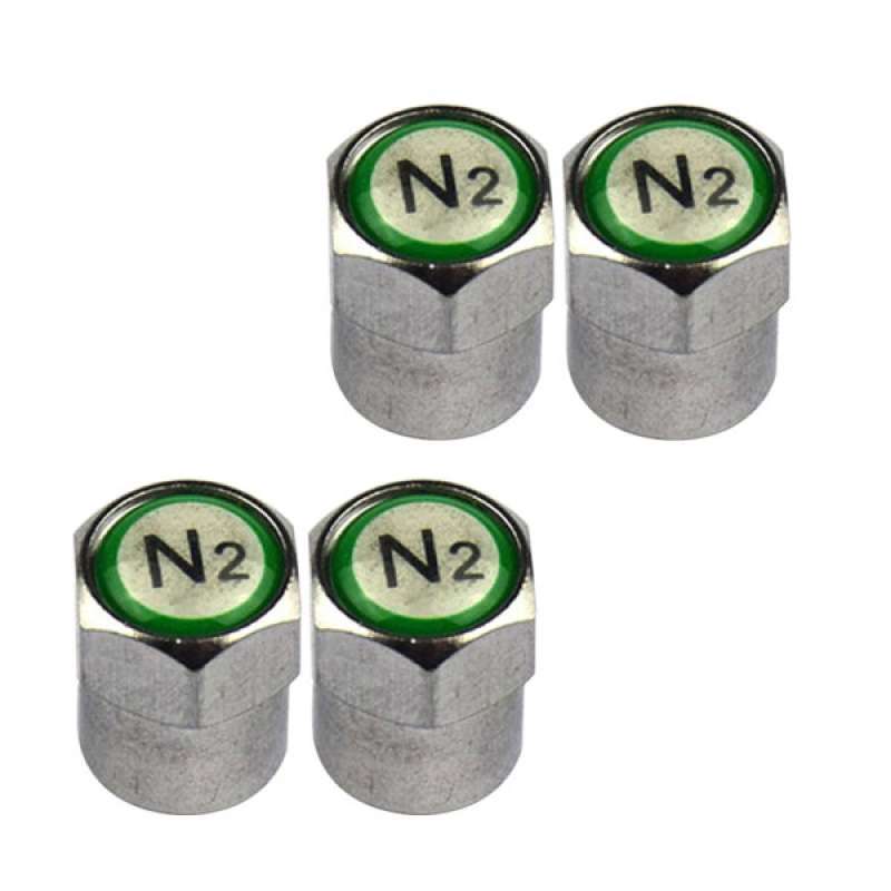Promo Auto Tire Valve Cap N2 Nitrogen Sign for Car Bike Motorbike Caps