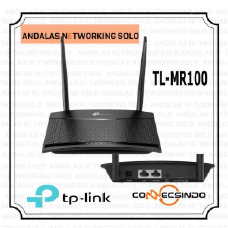 Jual router wifi sim card 4g all operator tp link tl mr100 di seller