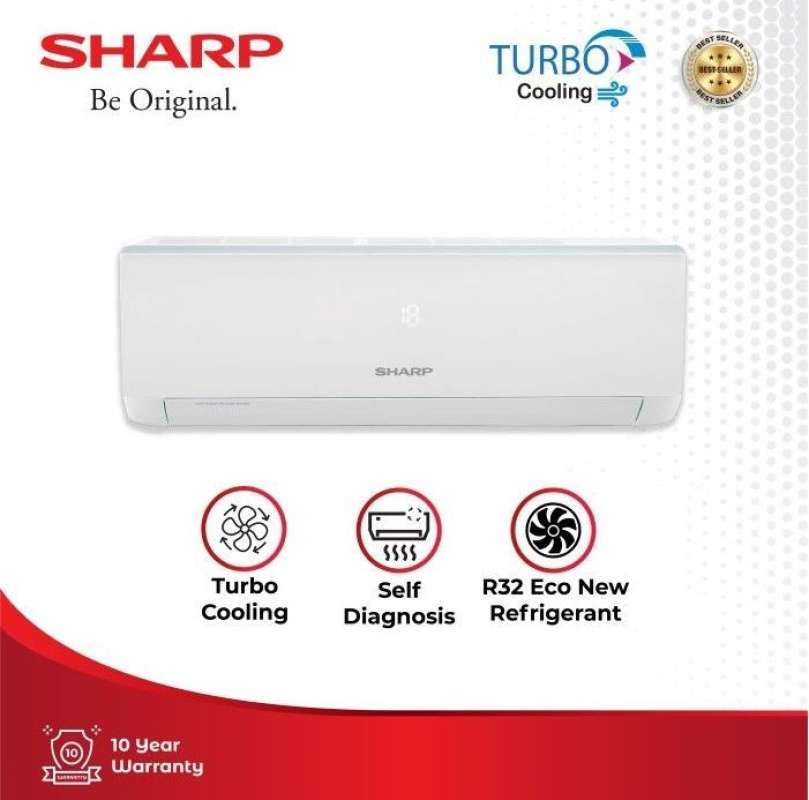 Jual Sharp AC 1/2 PK AH-A5UCY Split Standard China di Seller SUMBER ...