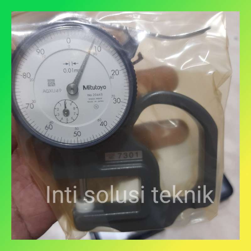 Promo MITUTOYO 7301 DIAL THICKNESS GAUGE 0-10MM JAPAN Diskon 33% di