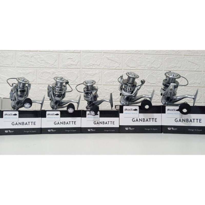 Jual REEL POWER HANDLE MILLENIUM IROLY GANBATTE ASLI JAPAN DRAG 20KG